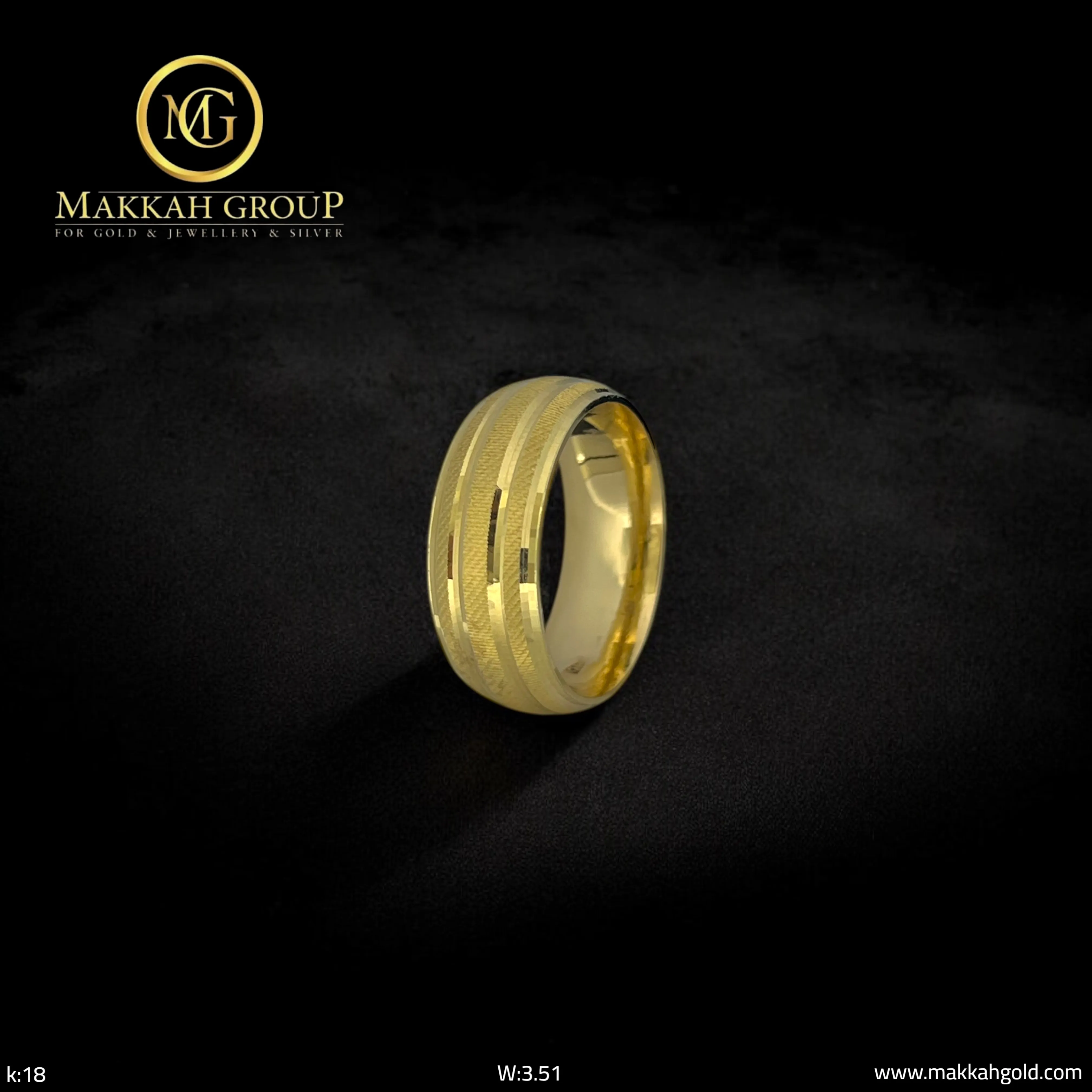 دبلة مودرن سادة خطوط