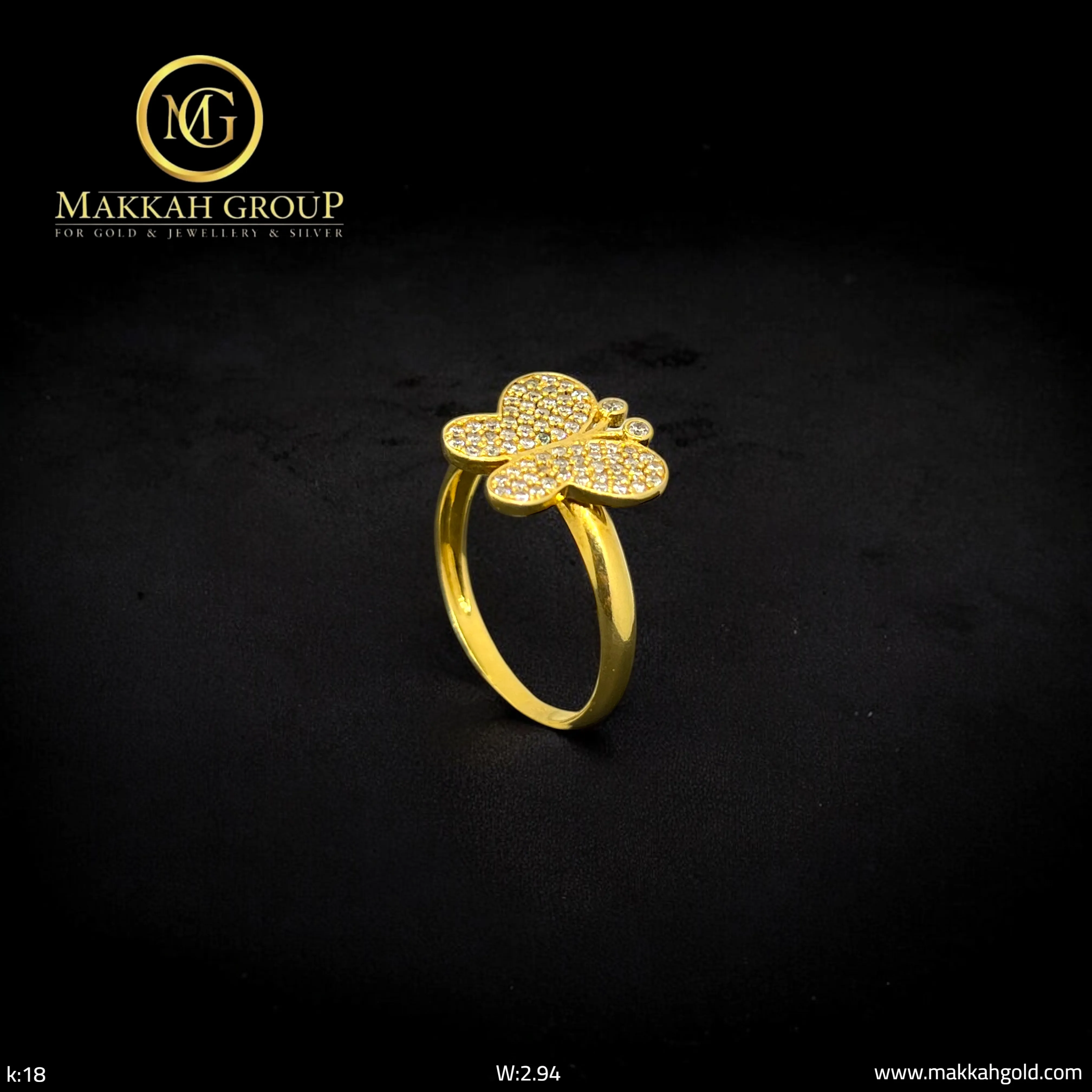 خاتم فراشة فصوص